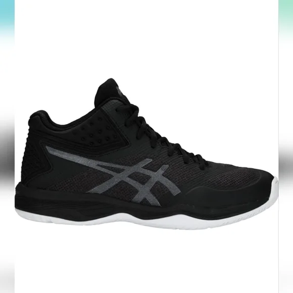 ASICS Men's Netburner Ballistic FlyteFoam Mid Top Volleyball Shoes New - Picture 1 of 8
